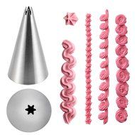 Cake Boss Decorating Tools 12-Piece Basic Decorating Tip Set N3