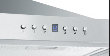 Z Line KECOM-30-LED Stainless Steel Wall Mount Range Hood, 30-Inch