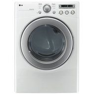 LG DLE2250W7.1 Cu. Ft. White Stackable Electric Front Load Dryer