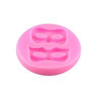 Mujiang Halloween Masks Silicone Fondant Molds Cake decorating Mould Jelly Candy Chocolate Mold N2