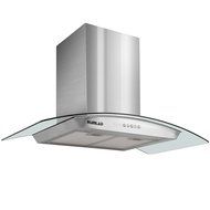 RUMLAD 36" Stainless Steel Wall Mount Range Hood Stove Vent Fan w/ LED Control N3
