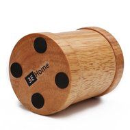 3E Home 23-2400 Hand Crank Manual Canister Stainless Steel Burr Coffee Grinder Mill,Stainless Steel Top and Solid... N3