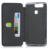 P9 Case,Huawei P9 Case - High Quality Wallet Magnetic Smart Close Premuim PU Leather Pure Color Slim Fit Soft... N8