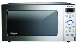 Panasonic NN-SD975S Countertop/Built-In Cyclonic Wave Microwave with Inverter Technology, 2.2 cu. ft. , Stainless N2