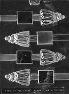 Princess Cinderella Pretzel Chocolate Mold Candy Mold Soap Mold SHIPS SAME DAY m130