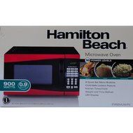 Hamilton Beach 0.9 cu ft 900W Microwave, Red by Product Hamilton Beach