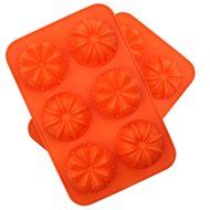 Crystallove Novelty Silicone Cake Mold Muffin Pudding Jelly Bakeware Color Randomly (3pcs, Christmas Style) N18