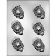 3&quot; Police Badge Choc Mold