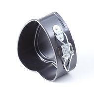 Homeself 4 Inch Heavy Carbon Non-Stick Heart Springform Cake Pan with Removable Smooth Bottom (4&#039;&#039;) N5