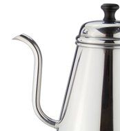 Meelio Stainless Steel Gooseneck Drip Pot ,1 liter (4 1/4 cup) Pour Over Coffee Drip Kettle,Works on Regular and... N5