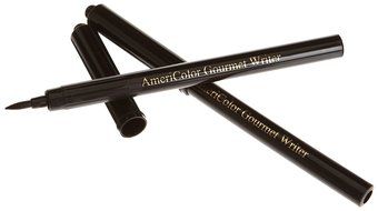 AmeriColor 2 Pack Gourmet Food Writer Set, Black Marker