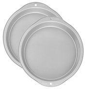 Premium Wilton 2 Piece Non Stick 9 Inch Round Baking Pan and Kitchen Tools Set