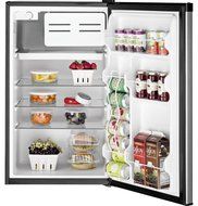 GE CleanSteel Compact Refrigerator