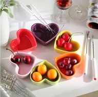 4pcs Heart-shaped baked souffl&eacute; bowl /Pudding bowl / bowl Pinai / Dessert Bowl /oven Bowl from Jingdezhen