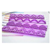 Anyana 4pcs set Ribbon Plastic Cookie Cutter Cake Mould Tool Kitchen Tool Sugar Paste Baking Mould Cookie Pastry N3