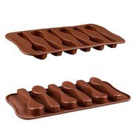 JEWSUN Silicone Spoon Chocolate Mold(set of 2) N5
