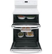 GE PB960TJWW Profile 30" White Electric Smoothtop Double Oven Range - Convection N4