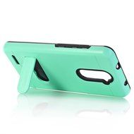 ZTE ZMAX Pro Case, ZTE Carry Z981 Case, MCUK [Brushed Metal Texture] Dual Layer Hybrid Defender Shockproof Rubber... N18