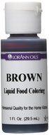 Lorann Oils Liquid Food Color, 1-Ounce, Brown