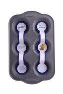 Entenmann's Bakeware Classic ENT19010 6-Cup Muffin/Cupcake Pan N2