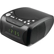 GPX CC314B Dual Alarm CD Clock Radio - Black Consumer electronics