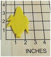 Ear of Corn Vegetable Fondant Cookie Cutter and Stamp #1362 N2
