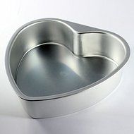 Heart Shape Non-Stick Metal Cake Pan Mould With Drop Bottom Bake Tool N9