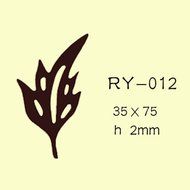 FOUR-C Chocolate Decorating Supplies Leaves Silicone Mold Baking Pad Color Transparent N2