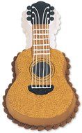 Brand New Novelty Cake Pan-Guitar 16.5""X8.5""X2"" Brand New