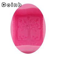 Doinb Sun+Moon (Mother+Baby) Soap Clay Candy Cake Pastry Fondant Chocolate Moulds FDA Silicone Molds Outer Size... N10
