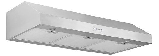 Ancona 450 CFM Stainless Steel 9.75-Inch High Under Cabinet Range Hood with Square Buttons, 30-Inch N5