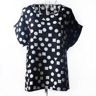 Phoneix Womens Printed Blouses Chiffon T-Shirts causal Tops for girl N9