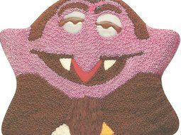 Wilton The Count Halloween Dracula Vampire Cake Pan (502-7431, 1977) Retired Jim Henson Sesame Street Muppets