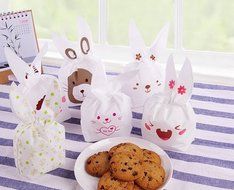 ONOR-Tech 50 PCS Lovely Cute OPP Cookie Bakery Candy Biscuit Treat Gift DIY Plastic Bag (Style-2) N6