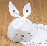 ONOR-Tech 50 PCS Lovely Cute OPP Cookie Bakery Candy Biscuit Treat Gift DIY Plastic Bag (Style-2) N7