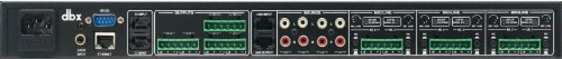 DBX ZonePro 1261M Digital Zone Processor With 12 Inputs and 6 Outputs SPDIF Link Bus N2