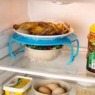 Bluelover Multifunction Microwave Oven Steam Rack Double Layer Insulating Plate N2