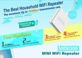 New!!! Vonets Wireless-N Mini WiFi Repeater Wi Fi wi-fi Repetidor 300Mbps USB Port Wireless Network Bridge Signal... N3