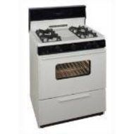Premier SMK240TP Biscuit 30" Electronic Spark Gas Range with 3.9 Cu. Ft. Capacity Four Sealed Burners Heavy-Duty...
