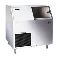 Hoshizaki F-500BAF 38" Stainless Steel Undercounter/Self-Contained Ice Maker with Flake Cubes 14 gal/100 lbs Water...