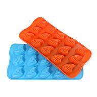 Candy Making Molds, 2PCS YYP [15 Cavity Sailboat Shape Mold] Silicone Candy Molds for Home Baking - Reusable Silicone...