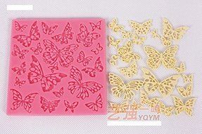 Anyana Butterfly Silicone Fondant Mold Cake Decorating Pastry Gum Pastry Tool Kitchen Tool Sugar Paste Baking... N2