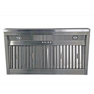CAVALIERE 40" Under Cabinet / Wall Mounted Stainless Steel Liner Kitchen Range Hood 1000 CFM AP238-PS19L-40