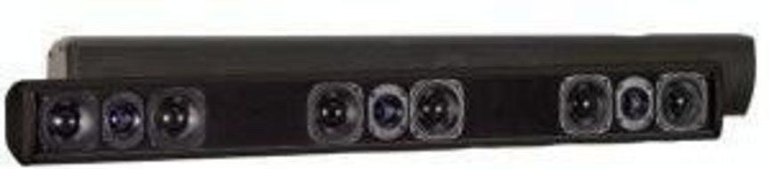 Pinnacle Speakers QP 9 9-Driver Slim Line Speaker Bar Ideal for Flat Panel TVs 42-Inch and Up (Piano Lacquer Black)
