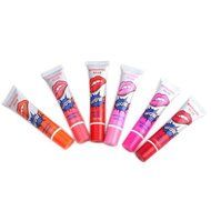 Linkings 6 Colors Waterproof Bear Lipstick Romantic Lip Gloss Long Lasting Lipstick N7