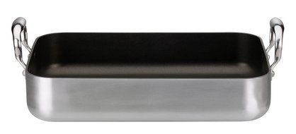 Elo Cookware 62980 Roaster Ovenproof Tin, 18.11" x 12.40", Cast Aluminum N4