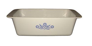 Corning Ware Cornflower Blue Bread Pan, Meatloaf Pan, P-315-B N3