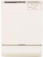 HOTPOINT GIDDS-631134 Built-In 24" Dishwasher, Bisque, 5 Cycles/2 Options