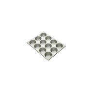 Focus Foodservice Commercial Bakeware 12 Count 3-11/16-Inch Pecan Roll Pan