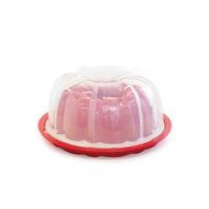 Nordic Ware Bundt Translucent Dome Cake Keeper - Colors May Vary N6